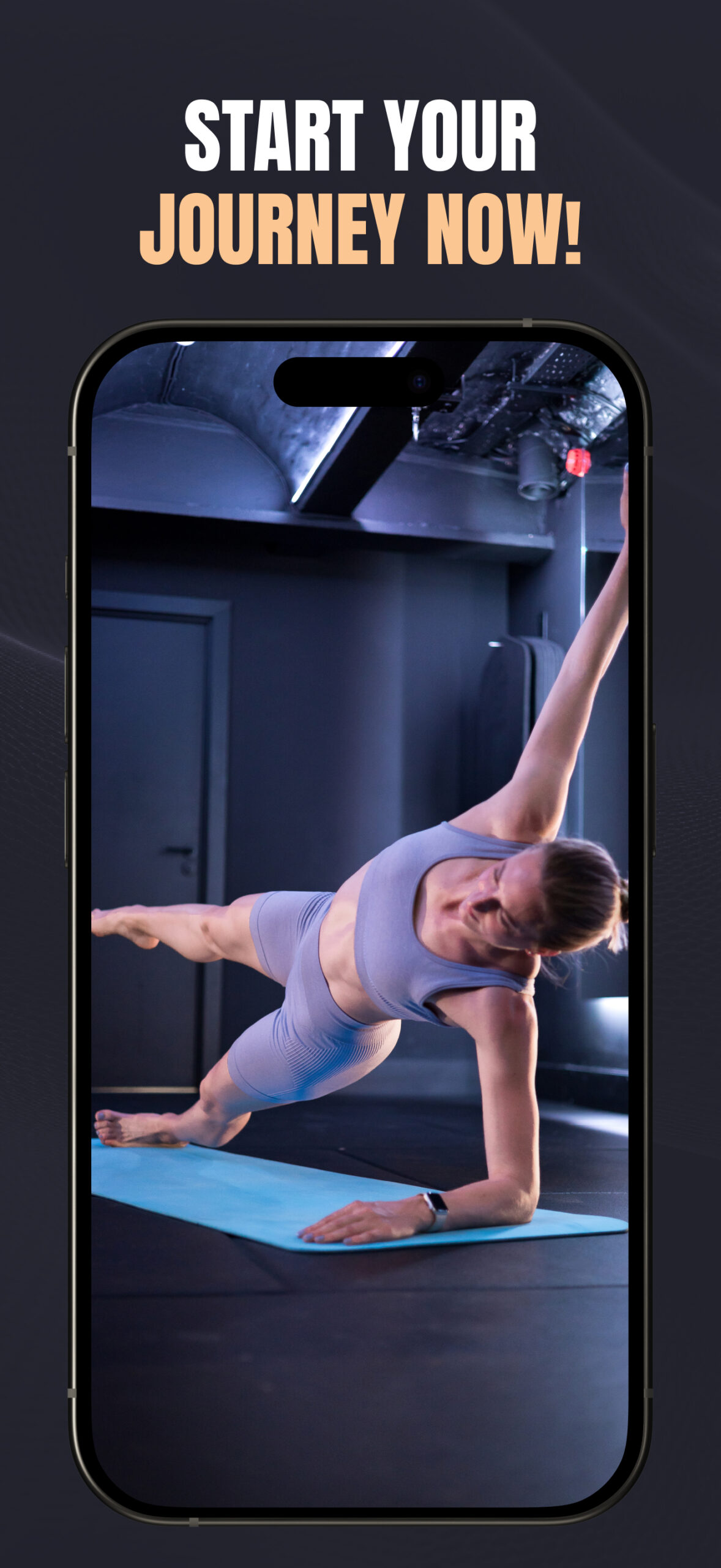 Build your core with 12Reps app