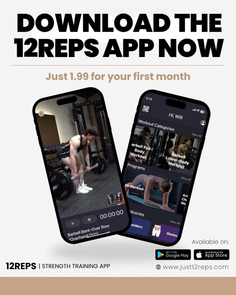 12reps strength training app