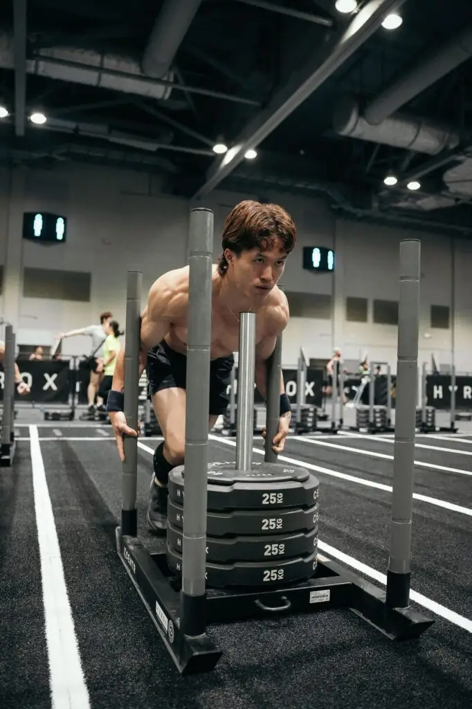 hyrox training and body transformation