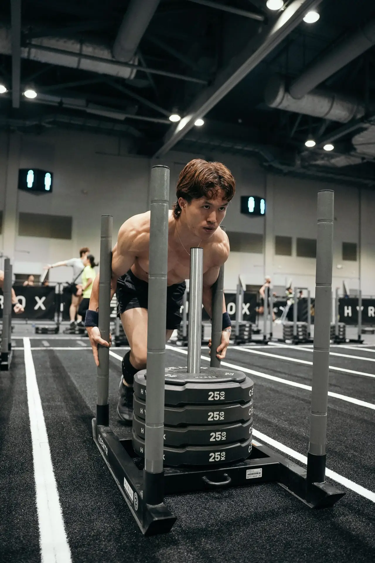 hyrox training and body transformation