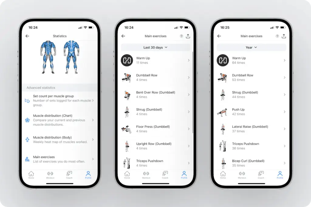 hevy app - strnegth training app