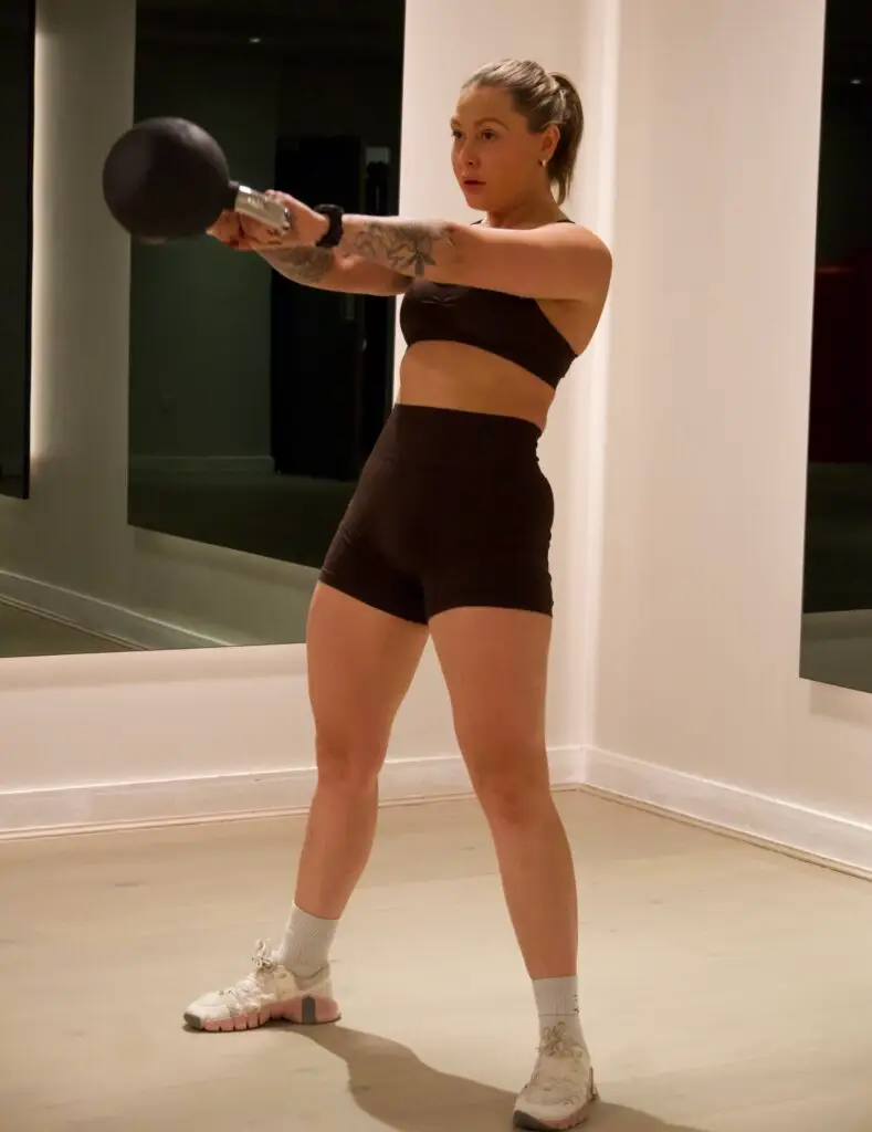 Kettlebell Workouts for Women: Full-Body Strength and Conditioning - kettlebell swings
