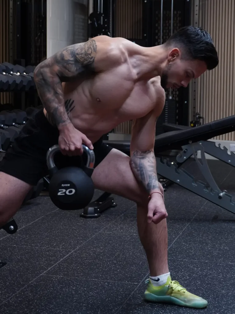 Strength Training Frequency: How Many Days a Week for Optimal Results- 12reps app - kettlebell row