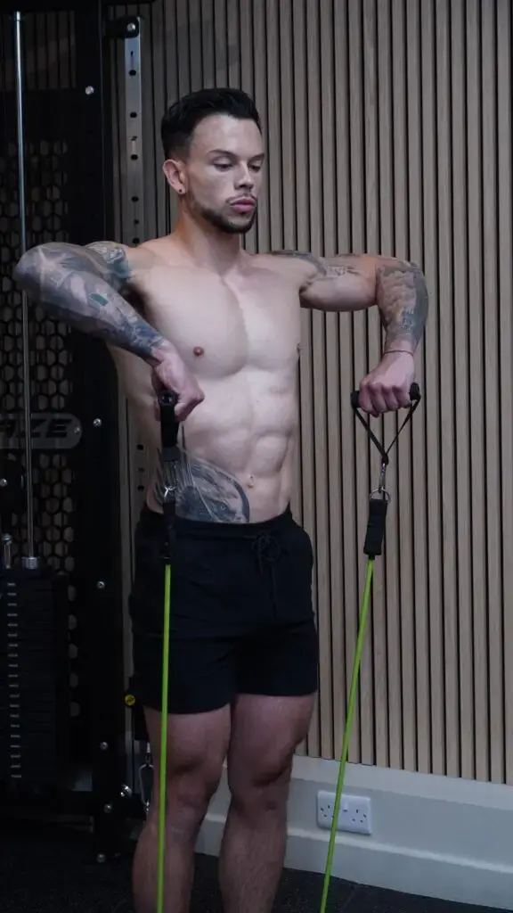 How Strength Training Improves Body Composition: The Complete Science - resistnace band