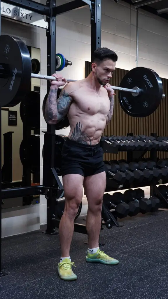 barbell squats, 12reps app, strength training app