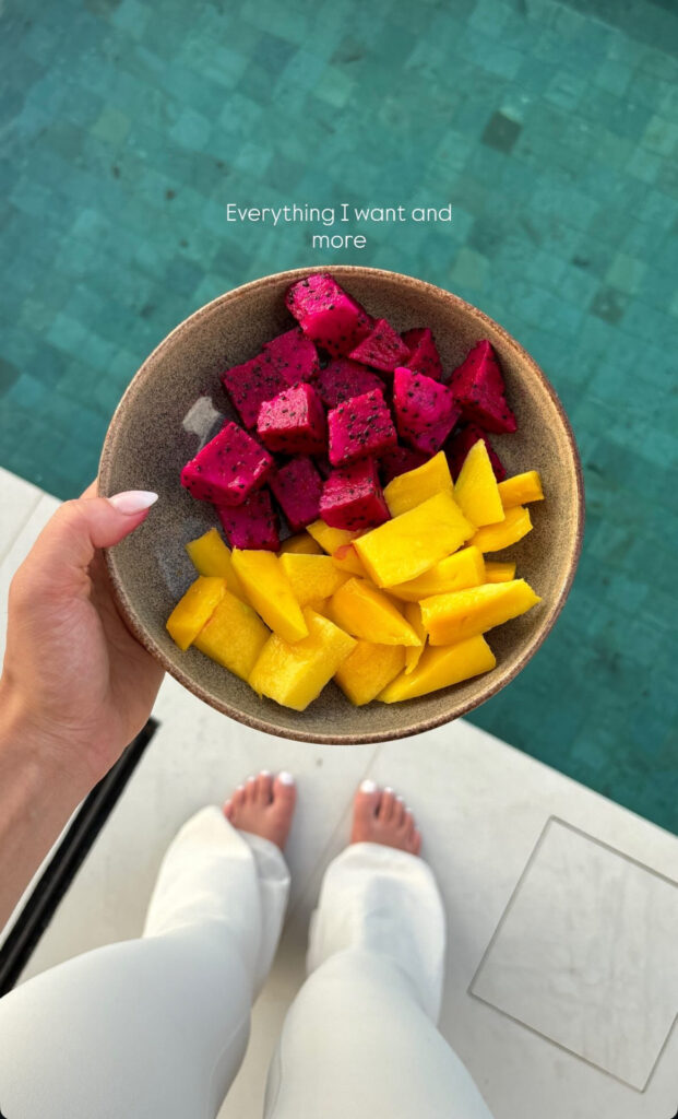 food and strength training