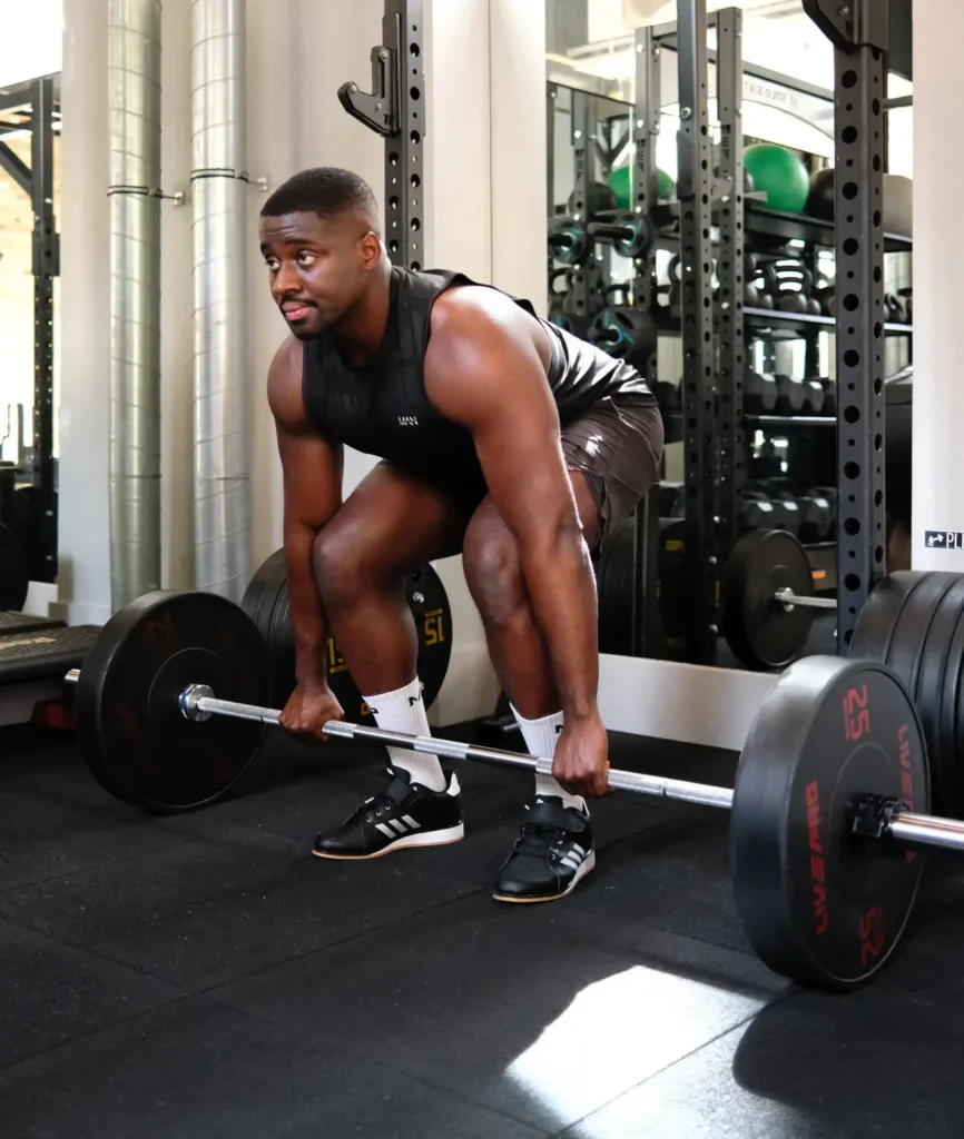 barbell deadlfit, 12reps app , strength training app