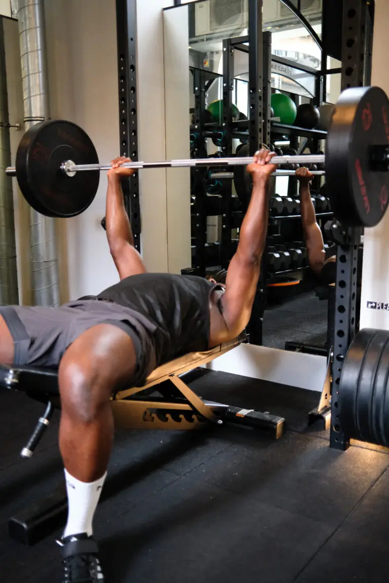 barbell bench press, 12reps app