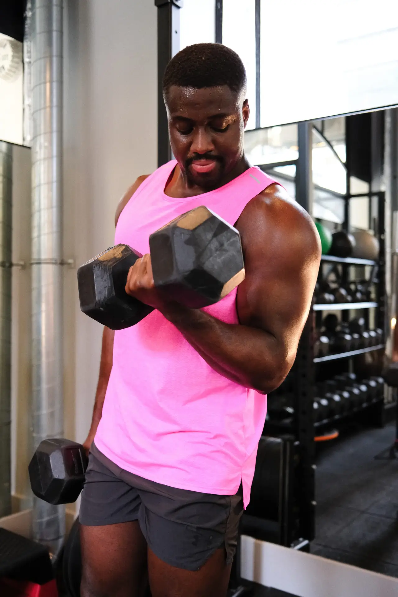 dumbbell bicep curl