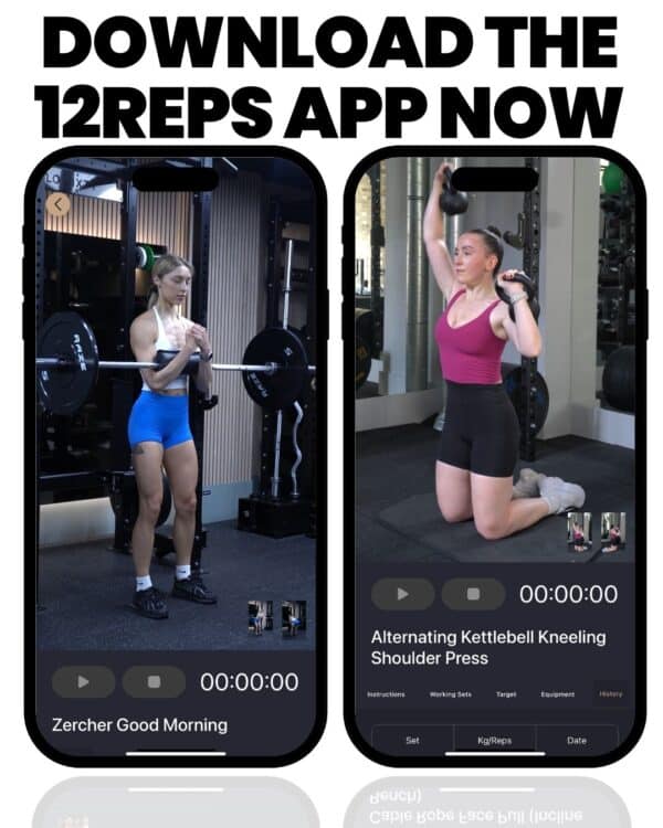 strength training app - 12reps app