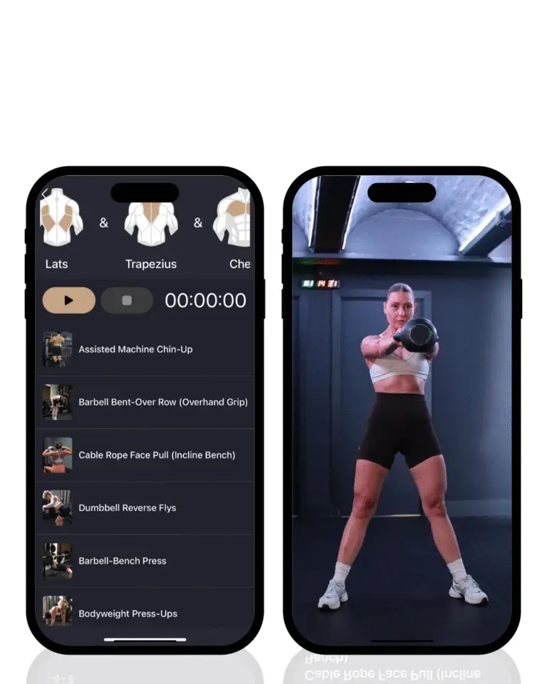 strength training app, 12reps app, strength training app for men and women