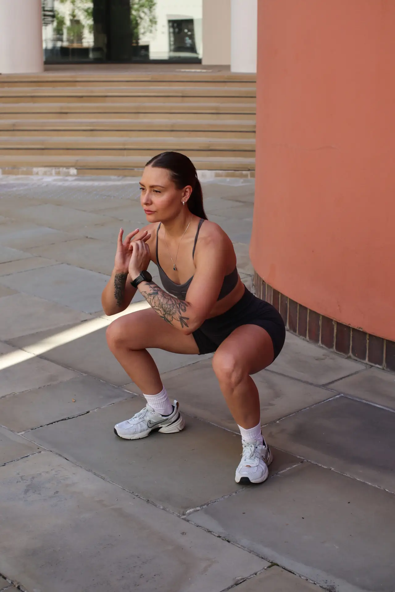 3-Day Strength Training Split for Women: A London Trainer's Guide- bodyweight squats