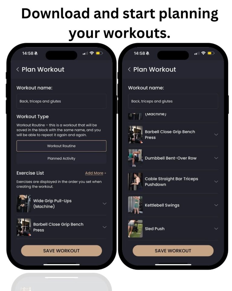 strength training app - 12reps app