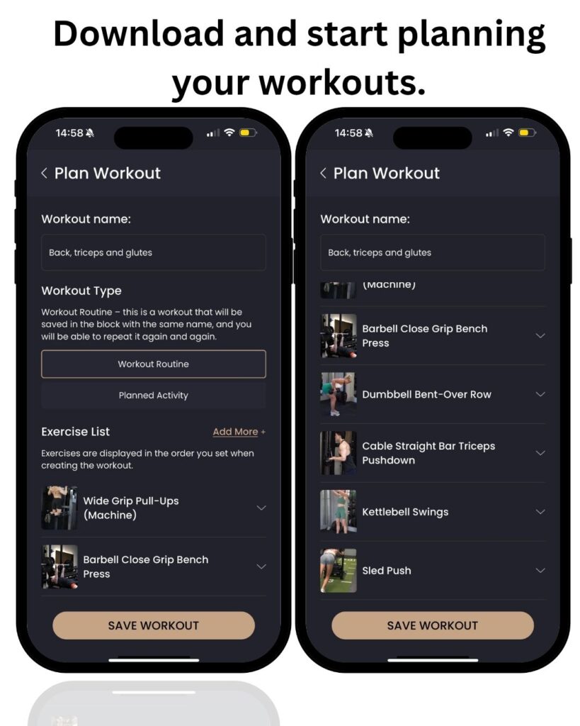 strength training app - 12reps app
