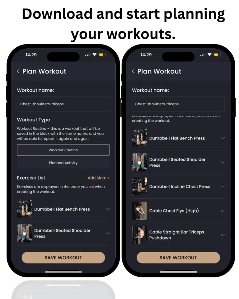 strength training app