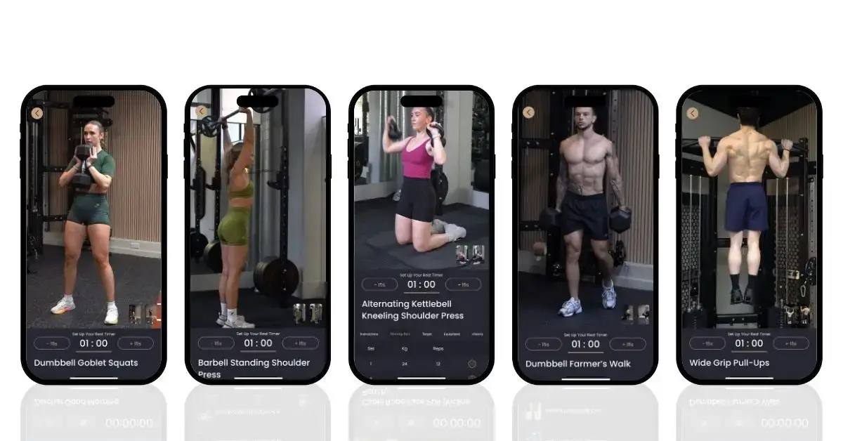 AI Strength training app, fitness app , build muscle easily