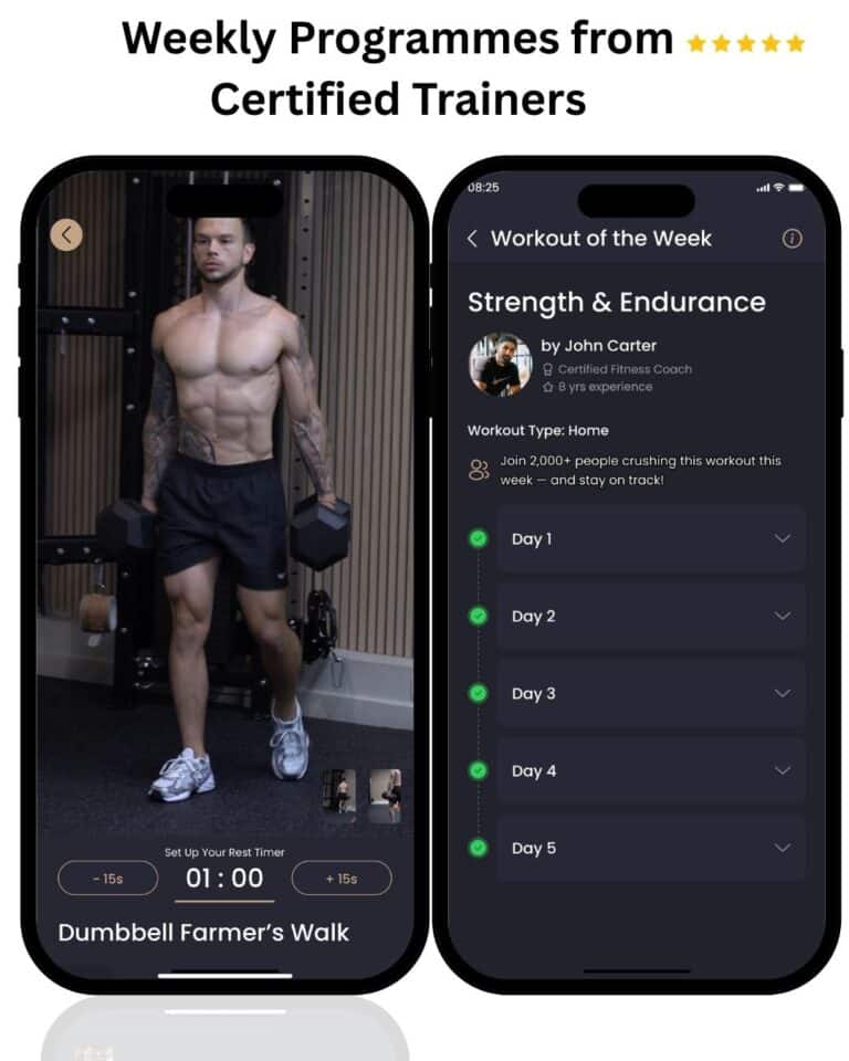 Workout Planner for Gym & Home