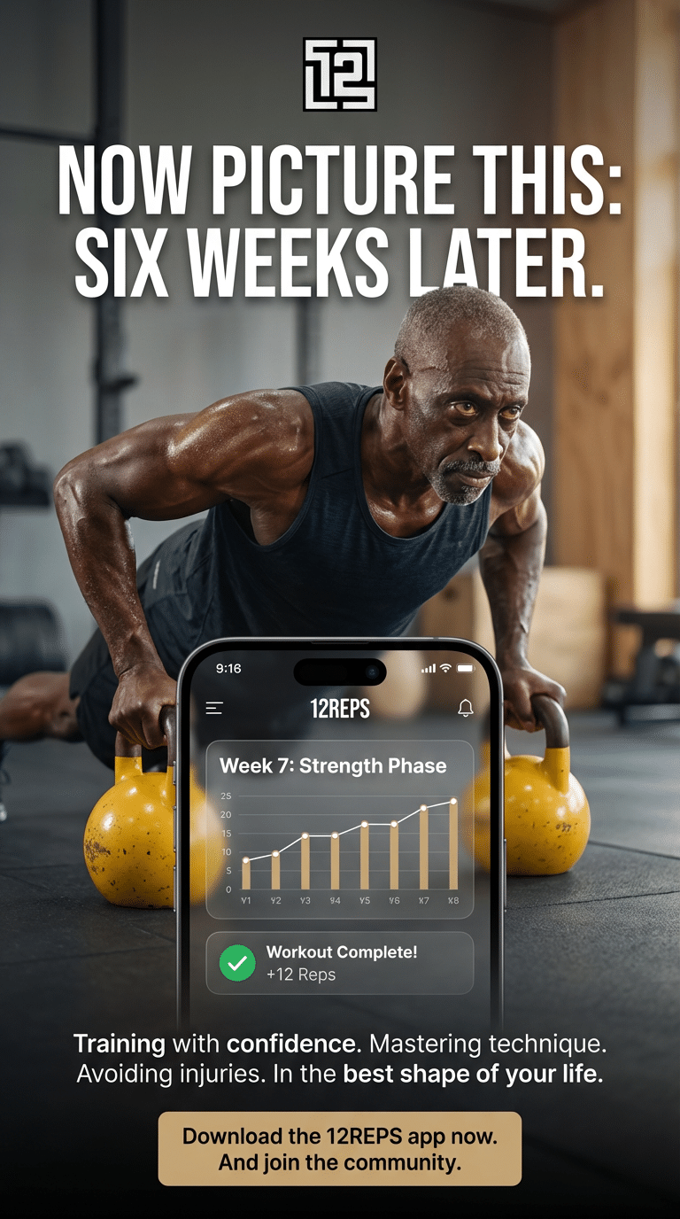 Looking for the best weightlifting app for men in 2026? Discover why 12REPS with personal trainer designed programmes helps men build muscle and strength faster.