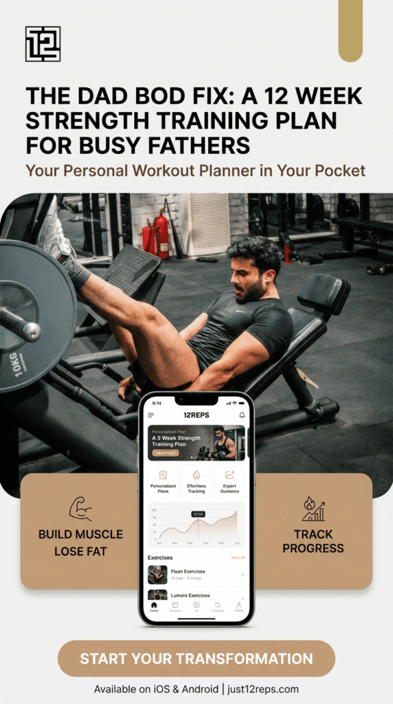 The Dad Bod Fix: A 12 Week Strength Training Plan for Busy Fathers