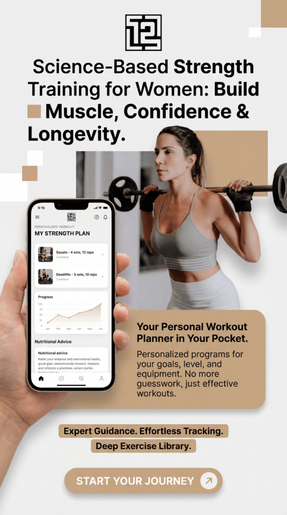 Science-Based Strength Training for Women: Build Muscle, Confidence & Longevity