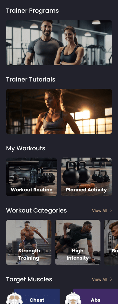 Ai strength training app- gym workout tracker app