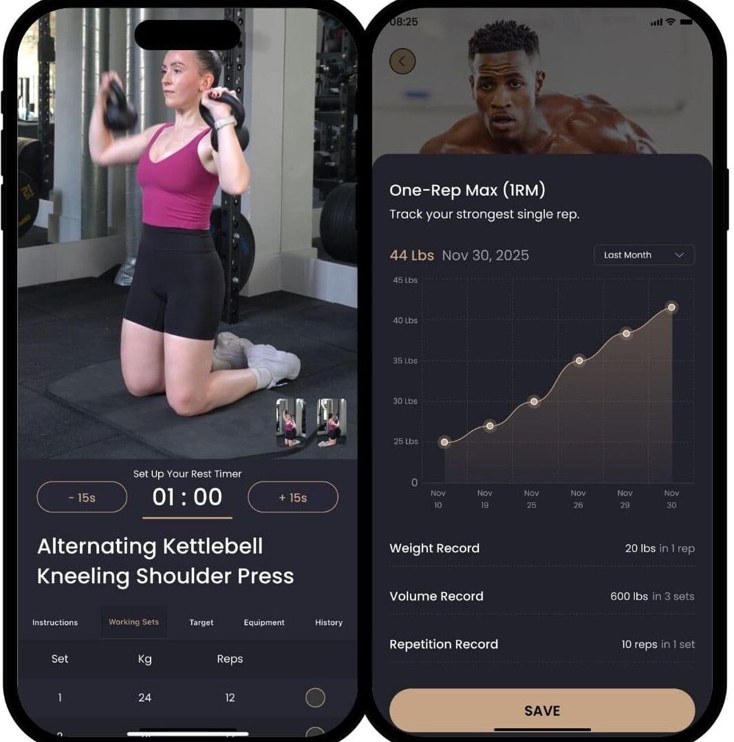 Best strength training app | gym and home workout planner