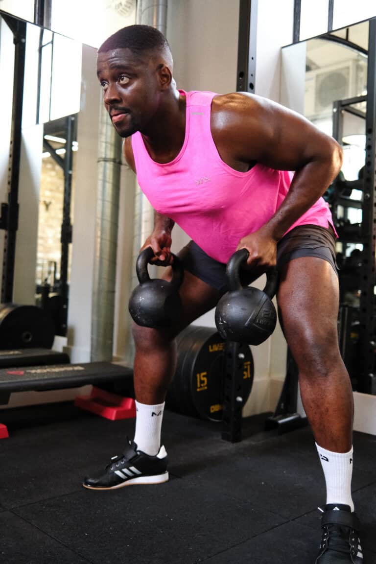 kettlebell rows