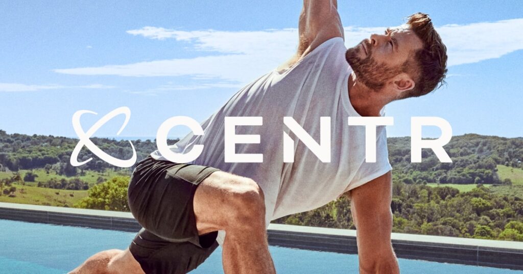 App #1 – Centr Centr, founded by Hollywood star Chris Hemsworth,