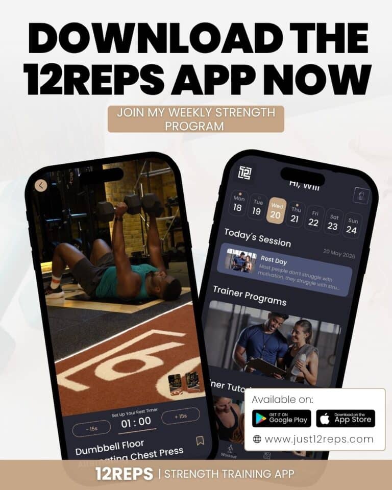 strength training app, build muscle and strength