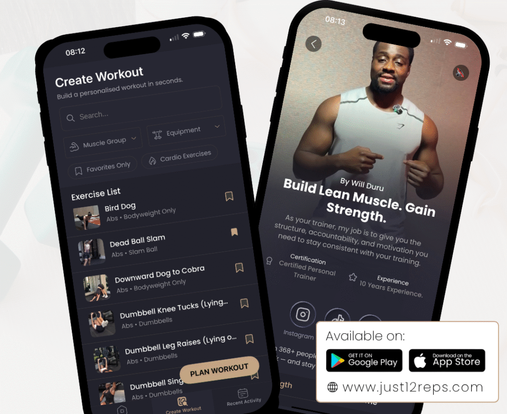 ultimate strength training app, build muscle and strength