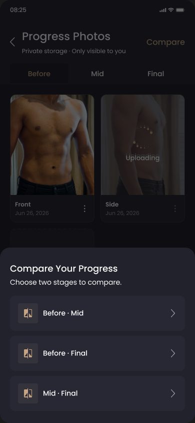 12REPS progress photos