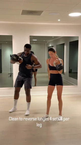 Here’s a kettlebell dynamic workout you can add to your routine from the 12REPS app:

•Kettlebell swings
•Kettlebell clean to reverse lunges
•Kettlebell goblet squats to upright row

Download the 12REPS app to personalise your strength workouts based on your equipment, energy levels, and the body part you want to train.