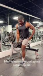 POV: The best superset, split squats and bench press.

 #viral #fitness #trending #reels