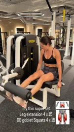 Try this leg superset and I promise your thighs will be on fire🔥 

•Leg extensions 4 x 15
•DB goblet squats 4 x 15

No fancy machines, just back-to-back sets and a bit of grit. Give it a go if you want that serious burn.

If you like simple but effective workouts like this, that’s exactly what I built 12REPS for. It takes the guesswork out of training and gives you clear, structured workouts you can actually stick to.